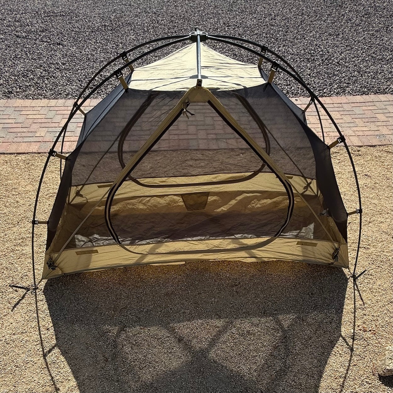 LiteFighter Combat Tent - US Army Issued One Person OCP Multicam - Lightweight