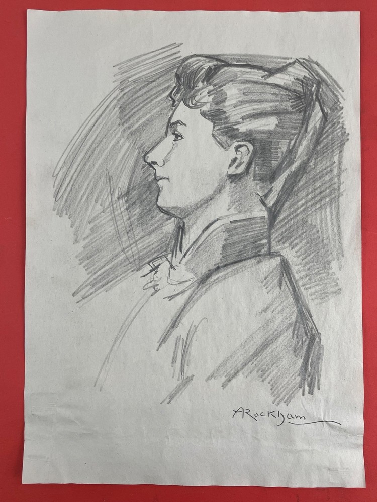 Arthur Rackham Drawing on paper (Handmade) signed