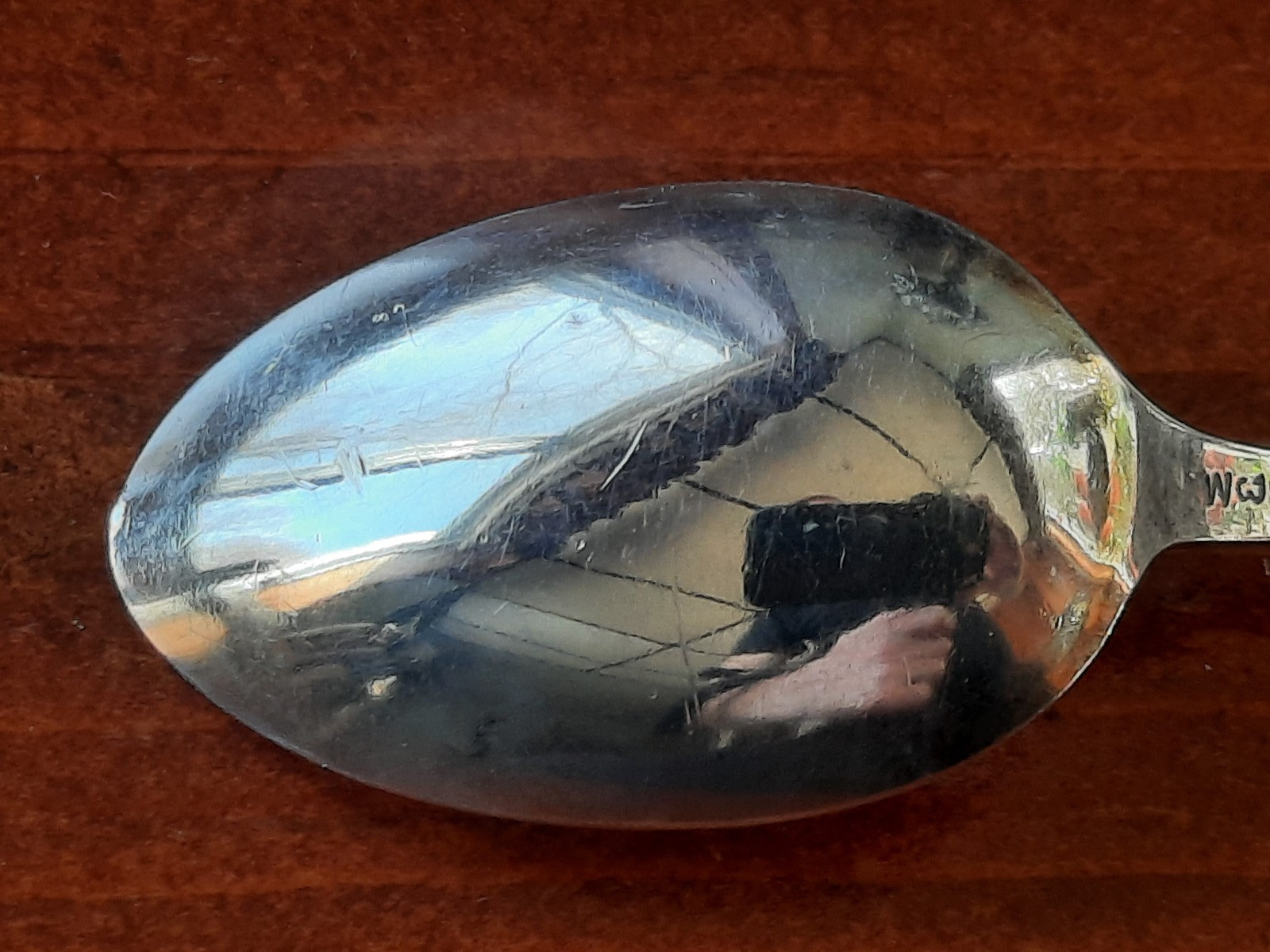 Pair Sterling Wood & Hughes Unknown Chrysanthemum Pattern Demitasse, No Mono