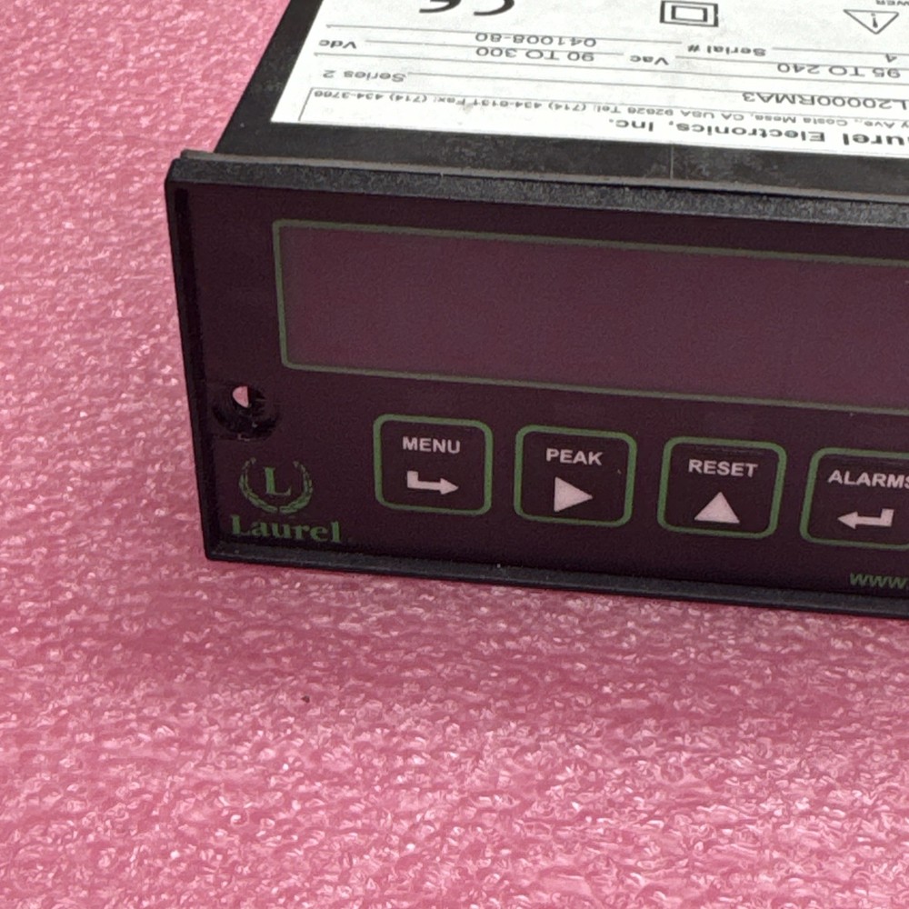 Process Panel Meter L20000RMA3, Laurel Electronics, AC/DC Input, 4W