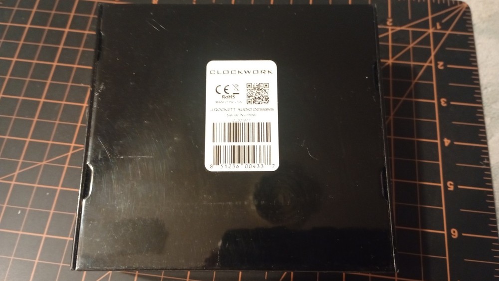 Clockwork Echo Guitar Delay & Modulation Effect Pedal Used Made In USA!!