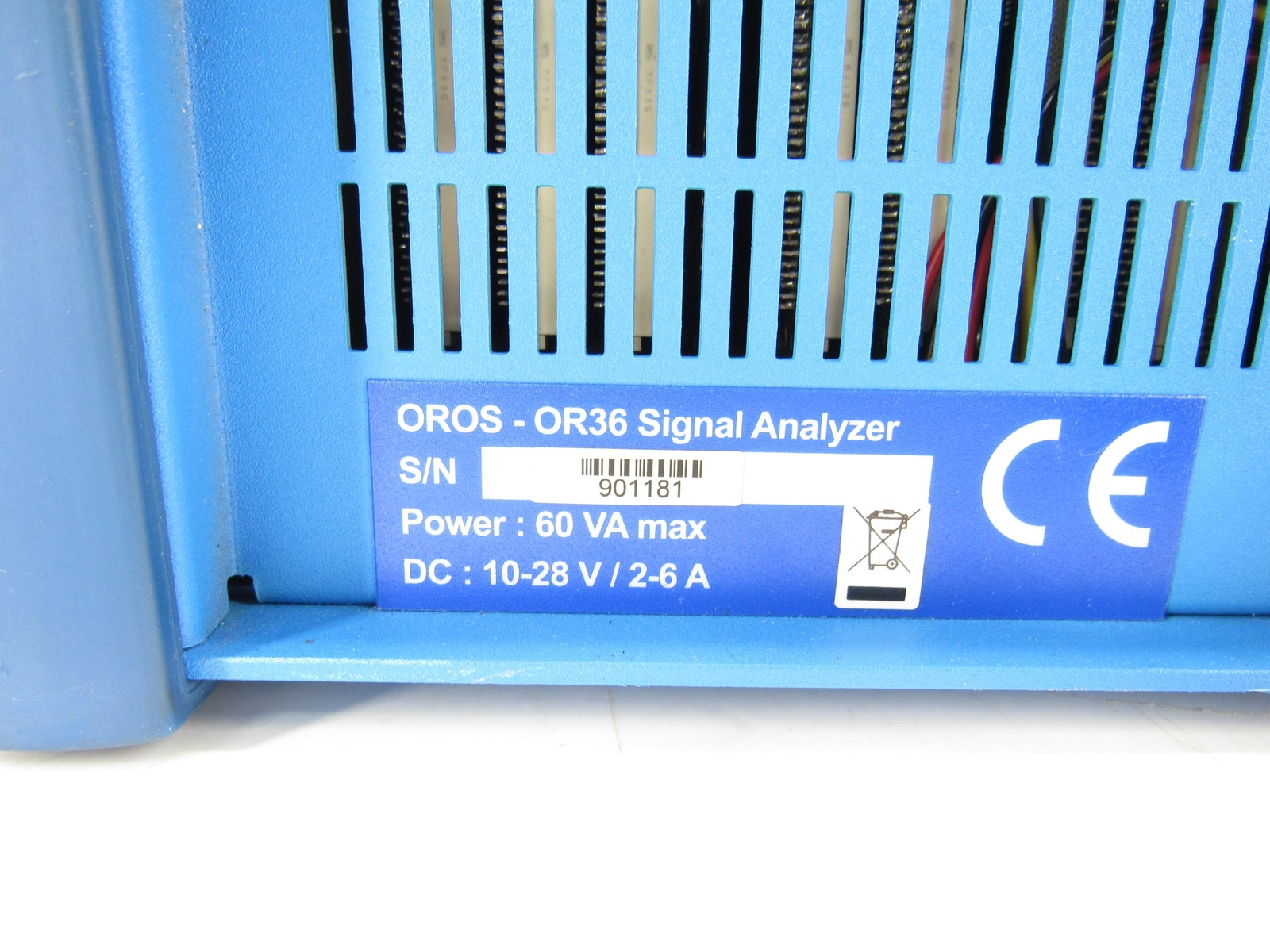 DEFECTIVE Oros OR36 16Channel Signal Analyzer Acoustic Vibration Analys G3D