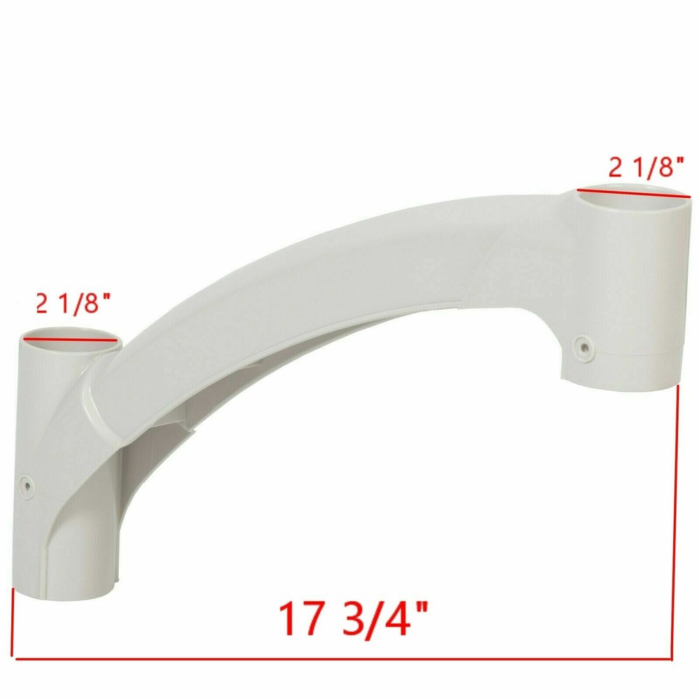 Short Handrail For Above Ground BiltMor Swimming Pool Step Replace 160-0010PG