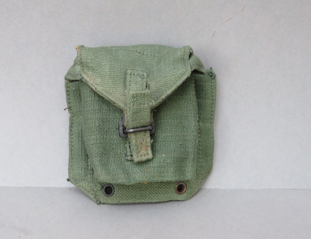 British Army 1944 Pattern Webbing Ammunition Ammo Pouch Dated 1955 (NOS) 44P