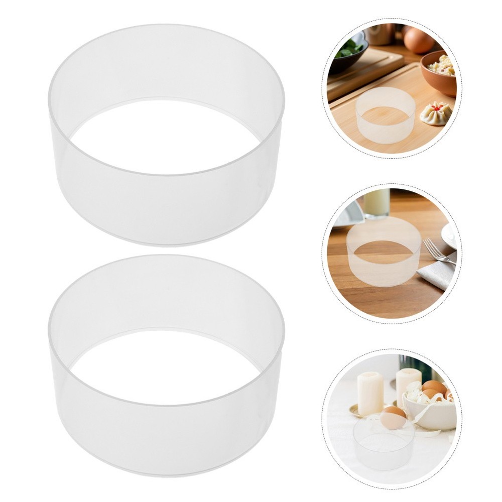 2pcs Electric Egg Cooker Expansion Ring - Steaming Egg Ring- Plastic