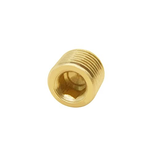 PCS Male Brass Pipe Plug Fitting Internal Hex Thread Socket Pipe 1/8" NPT 10