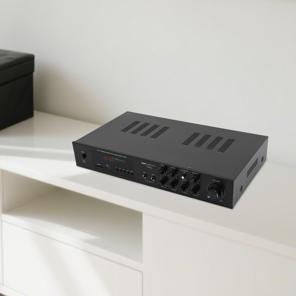 Bluetooth Amplifier, Audio Power Amplifier, Amplifier with Remote Control