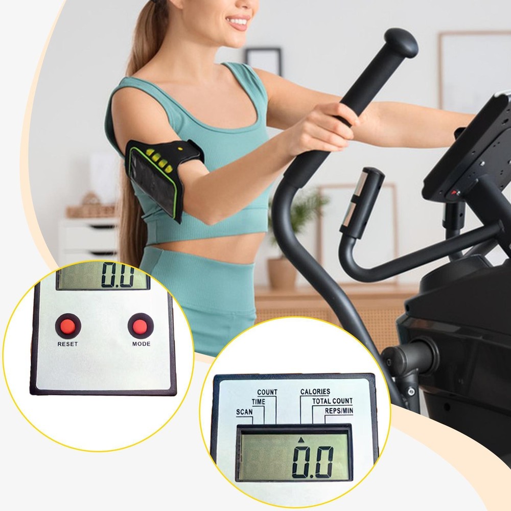 Rowing Machine Counter Odometer Universal Lightweight Portable Analytical