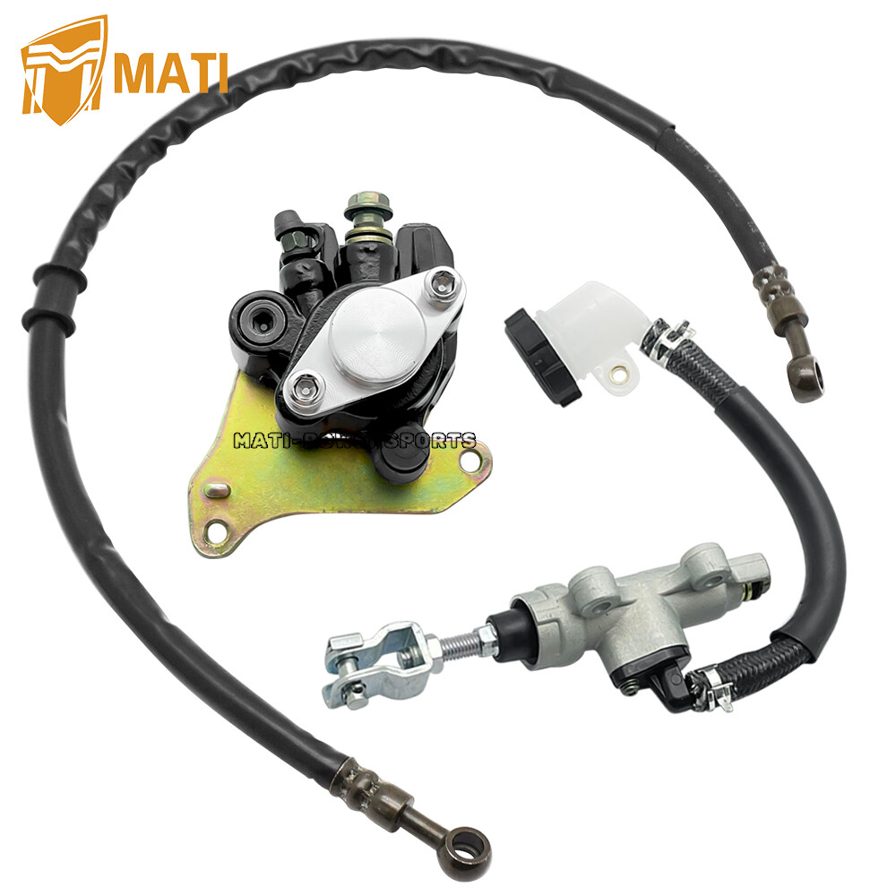 Rear Brake Caliper & Master Cylinder w/Hose for Honda TRX400EX 400EX 1999-2004