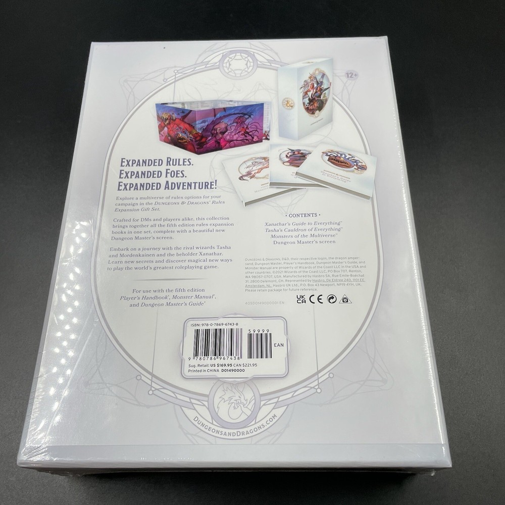 Dungeons & Dragons 5th Edition Rules Expansion Gift Set [Alternate Covers]