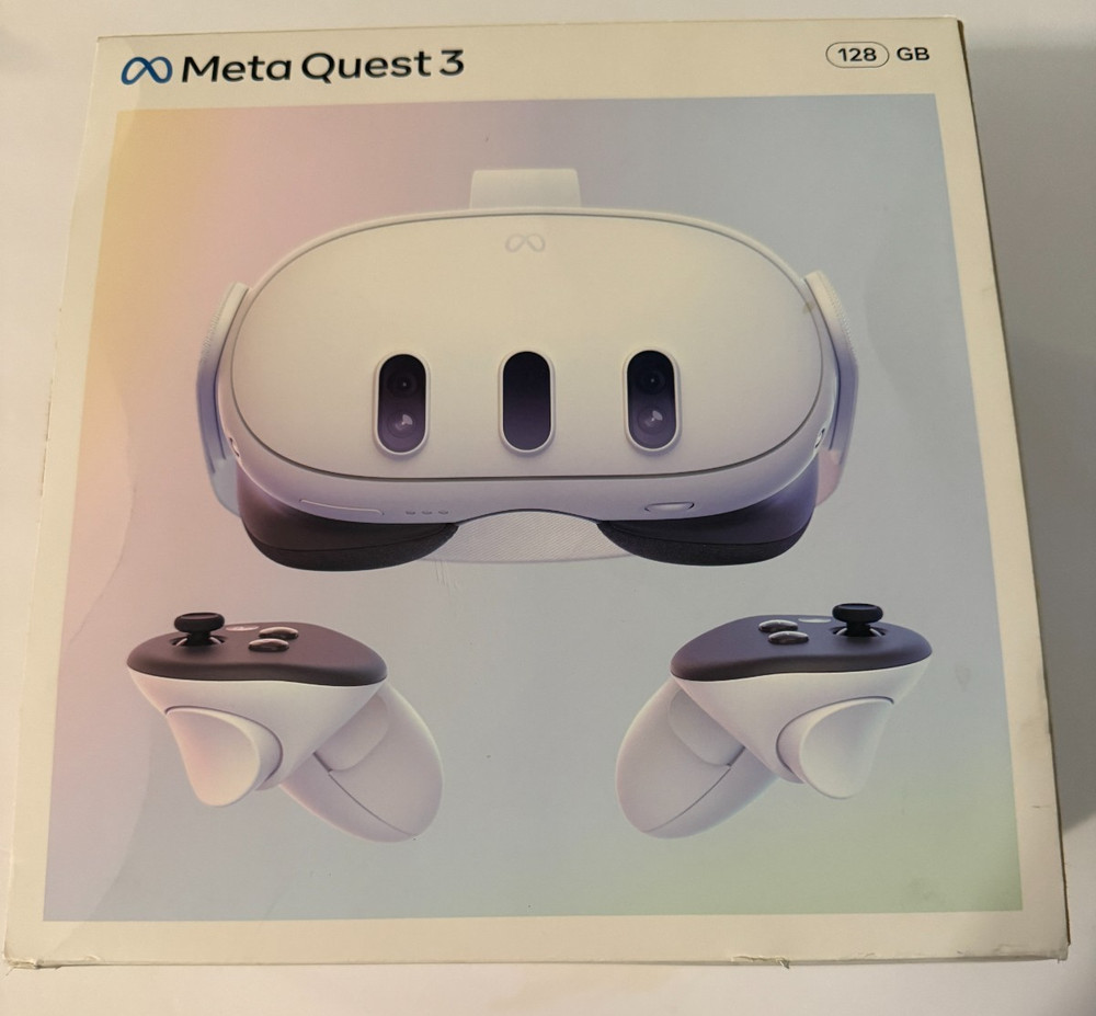 Meta Quest 3 128gb MINT CONDITION