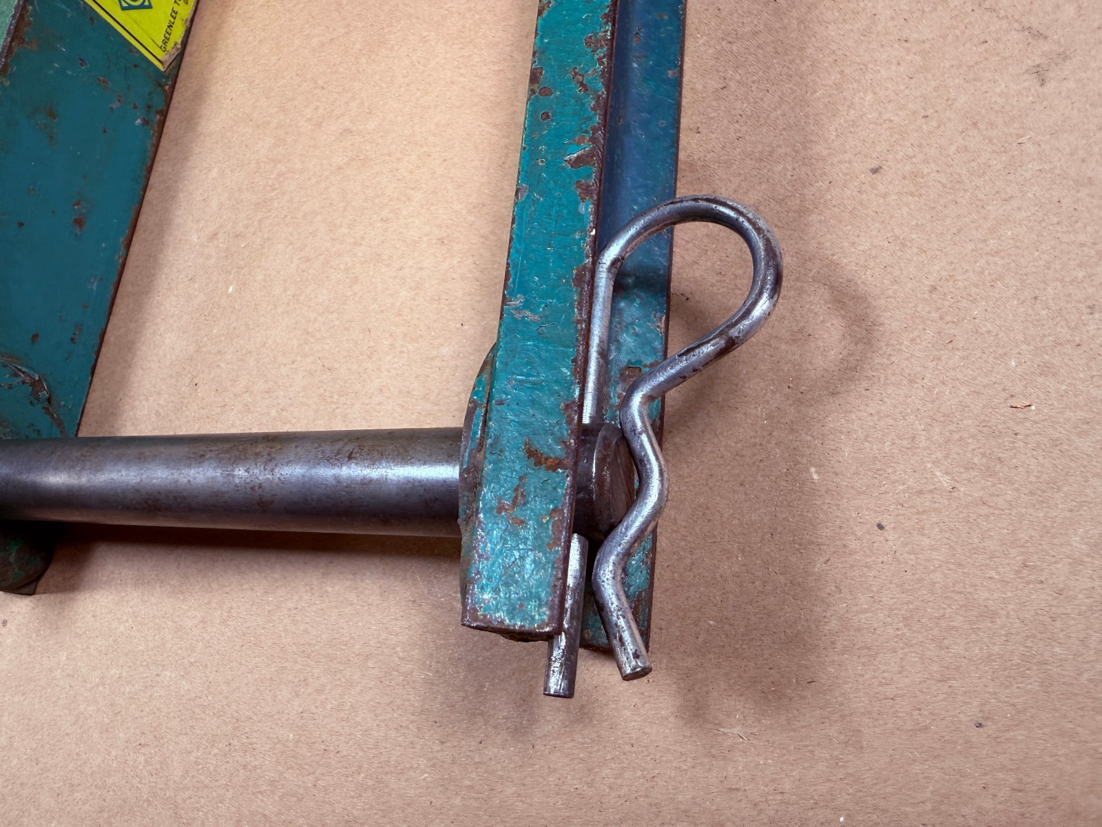 Greenlee 651 - 12" Hook Type Cable Puller Sheave - Frame Only - No Spindle