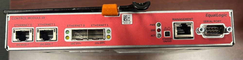 Dell TF9FX EqualLogic Control Module TYPE 19 E09M E09M003 6210 4210