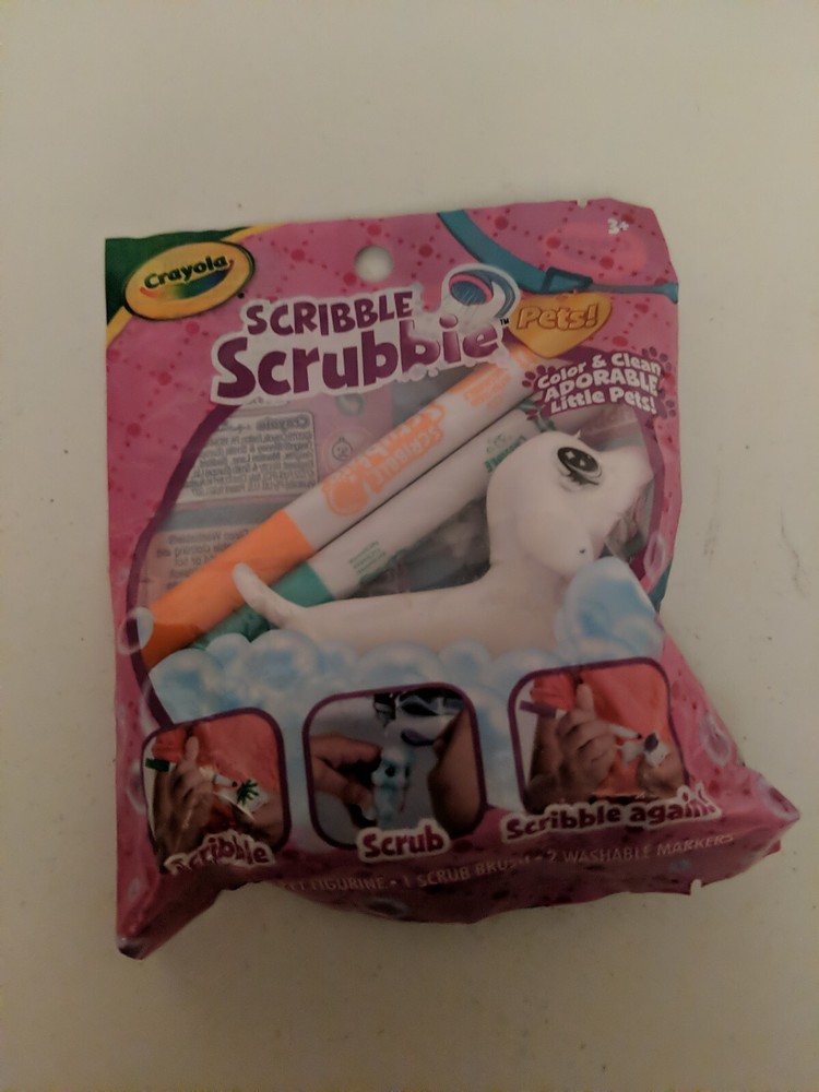 Scribble Scrubbie Pets Mica Crayola Markers Creative Toy Single Pack Dog