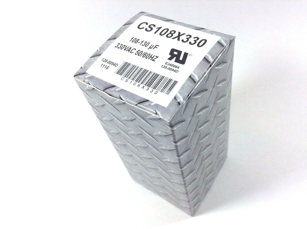 108-130 Uf Start Capacitor 330 V HEAVY-DUTY HVAC / Pool / Motor NEW CS108X330