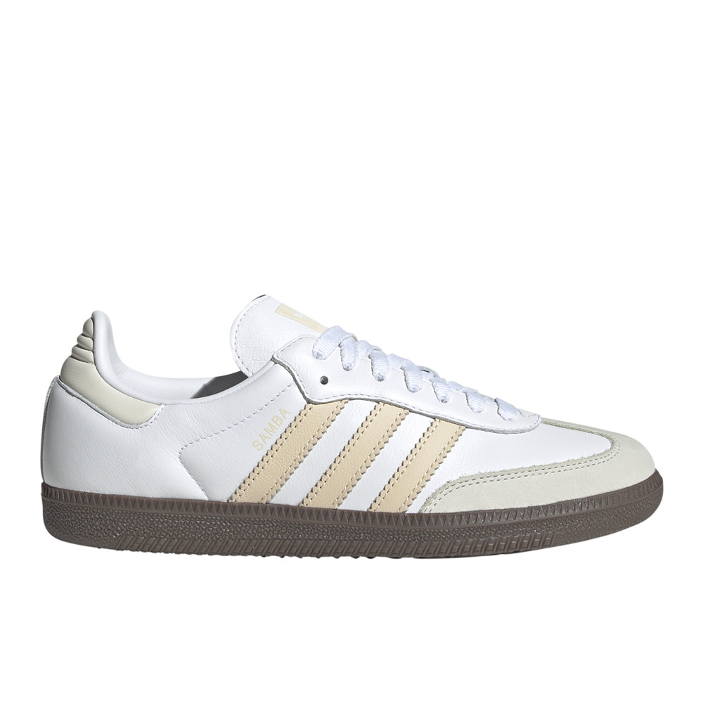 adidas Samba Og Lace Up  Womens White Sneakers Casual Shoes JH7300