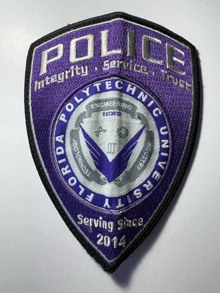 Florida Polytechnic University Police Patch ~ RARE
