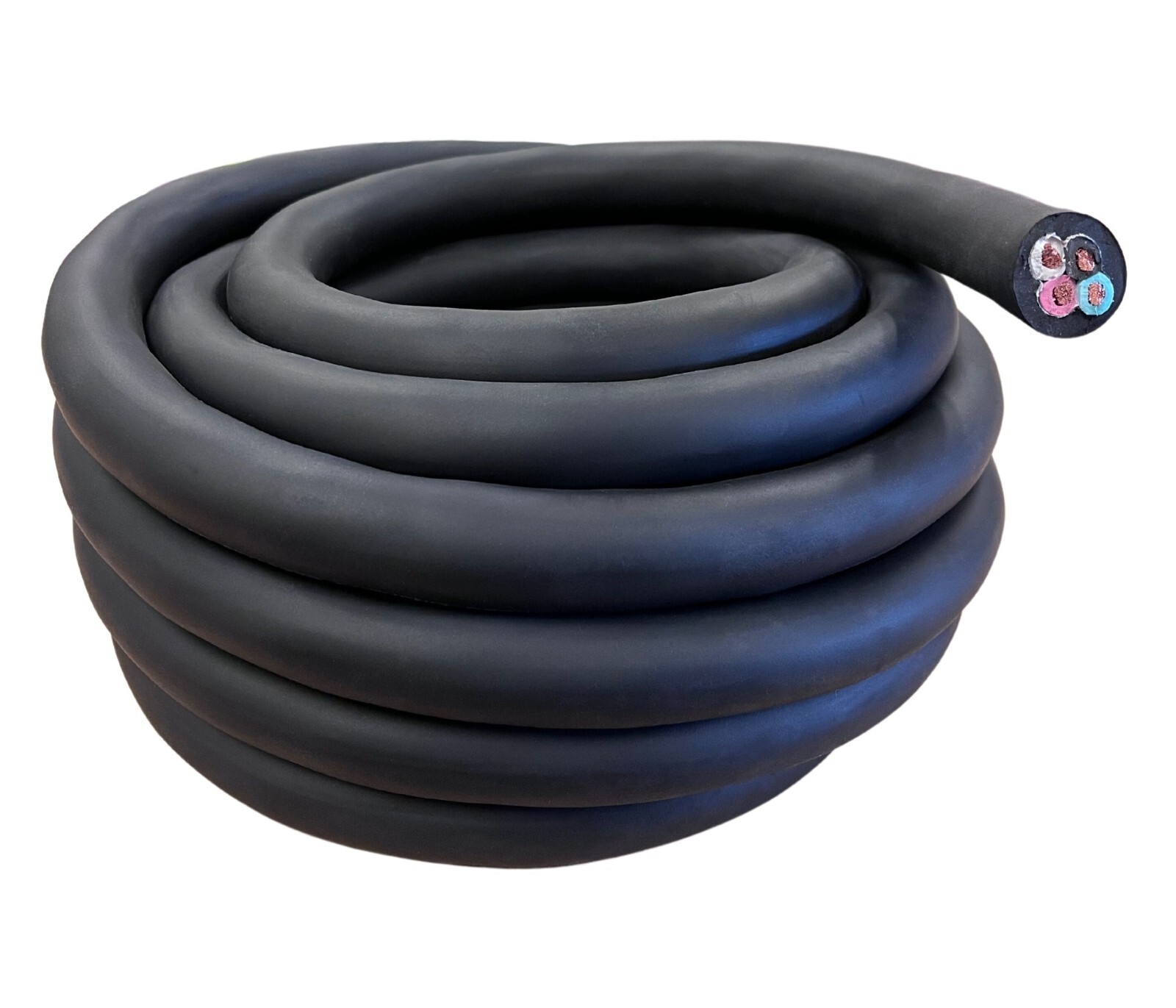 WindyNation 6/4 6 Gauge AWG 4 Conductor SOOW Cable Wire Cord Portable Power 600V