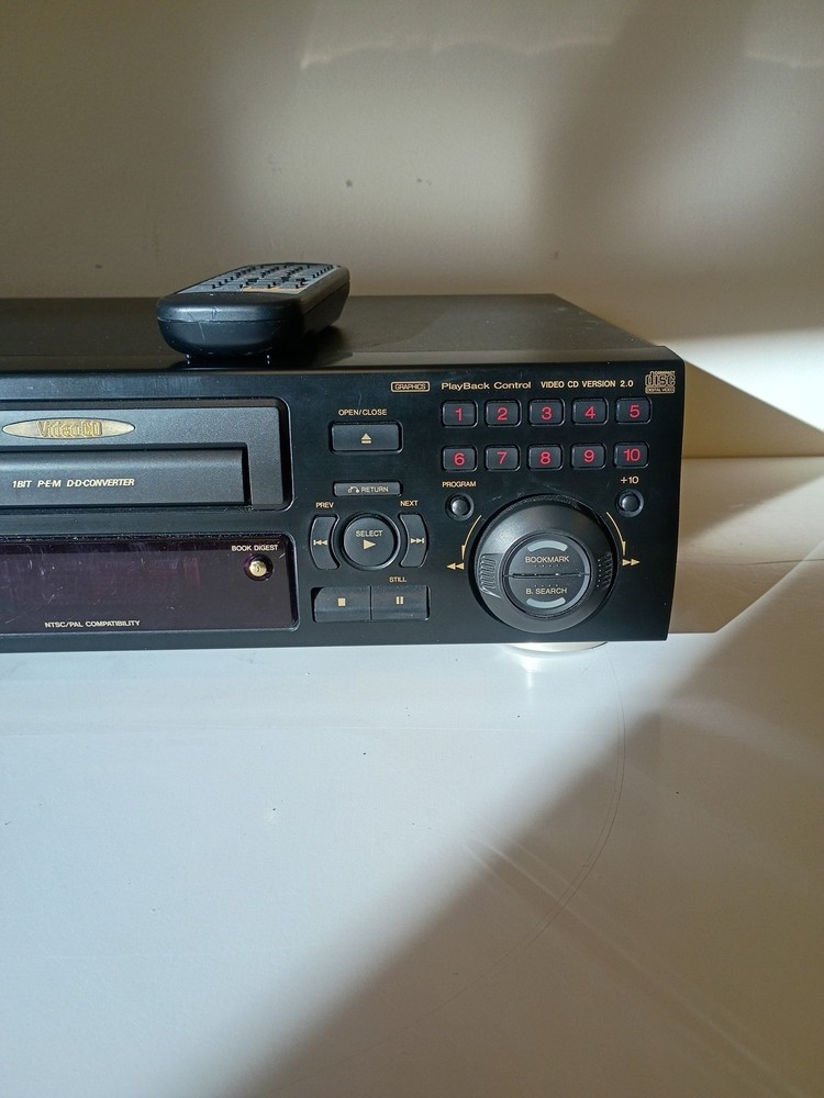Tested Working RSQ SV222 karaoke player With Remote Read