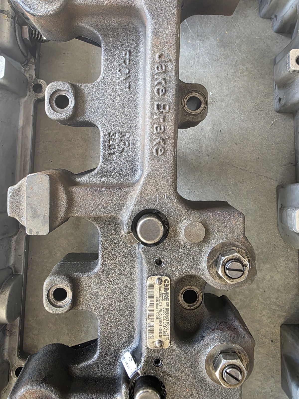 3800765 4906825 4906826 Jacobs 411C ISM11 QSM11 Engine Brake Kit USA Inventory