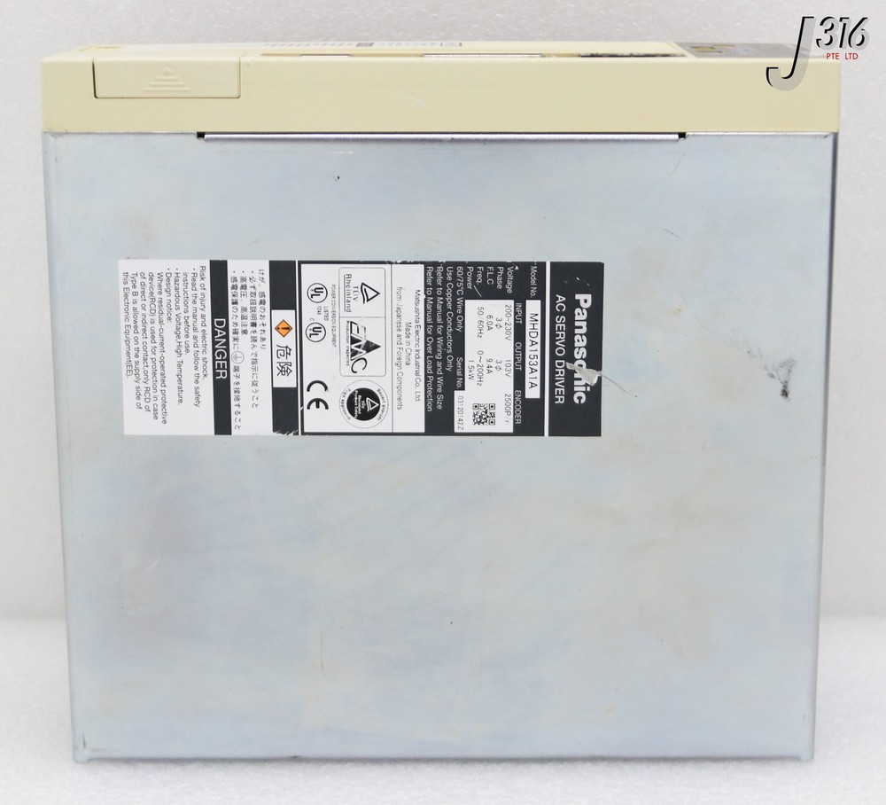 37784 PANASONIC AC SERVO DRIVER MHDA153A1A