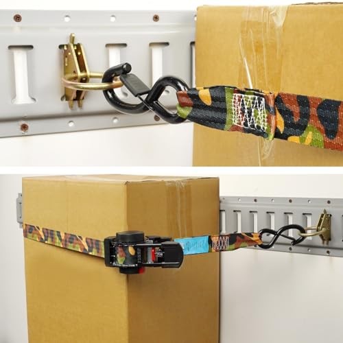 ANLULOAD Retractable Ratchet Strap,S Hook Retractable Tie Down Strap 1.5in*13ft