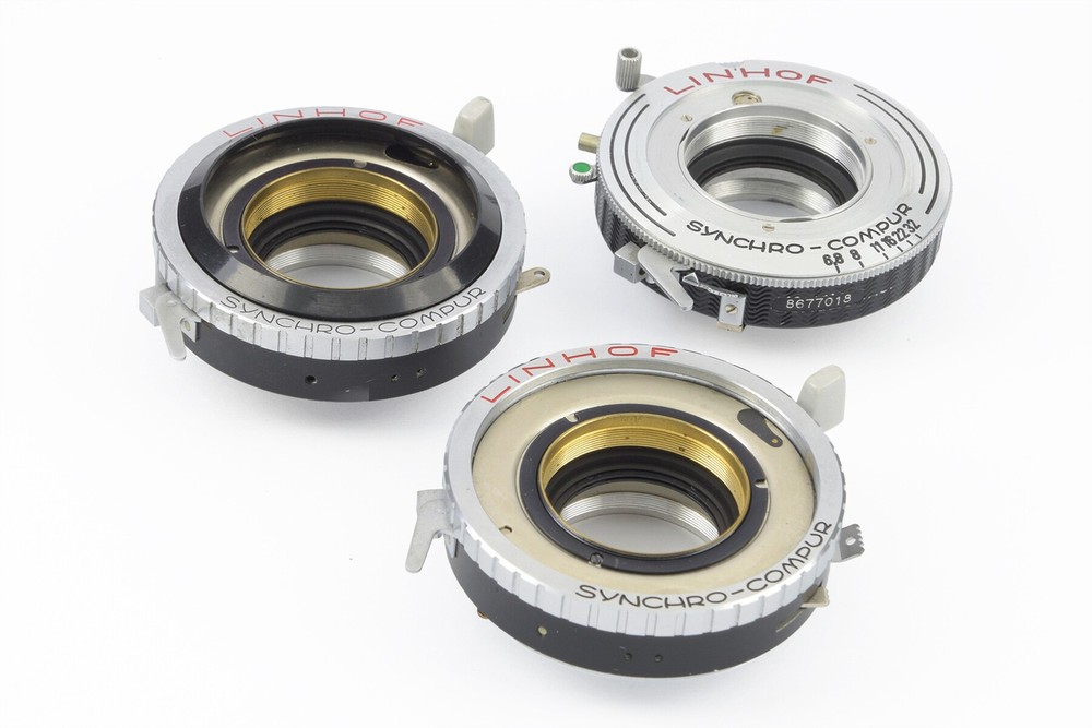 Copal Sunchro Compur Shutters LOT