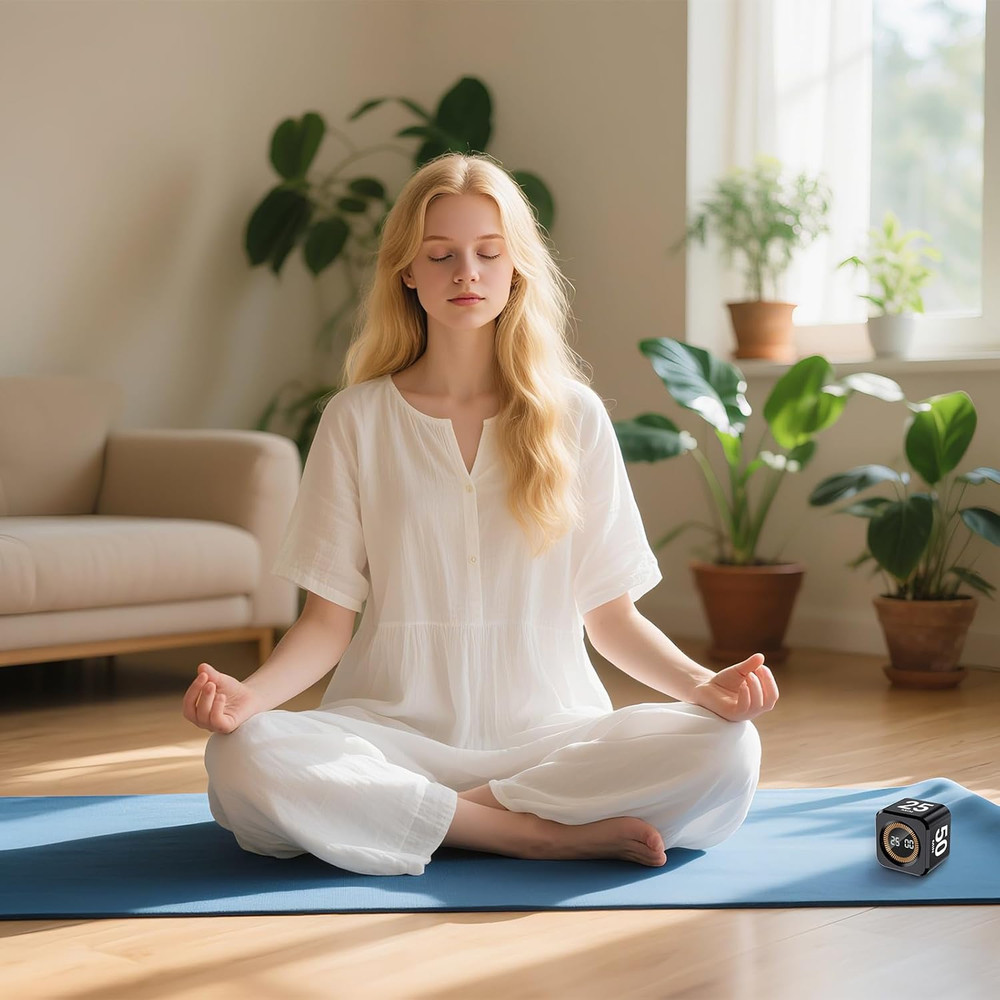 Pomodoro Timer Cube, Cool Stuff Gadgets, Visual Timer with Gravity, Countdown 5/