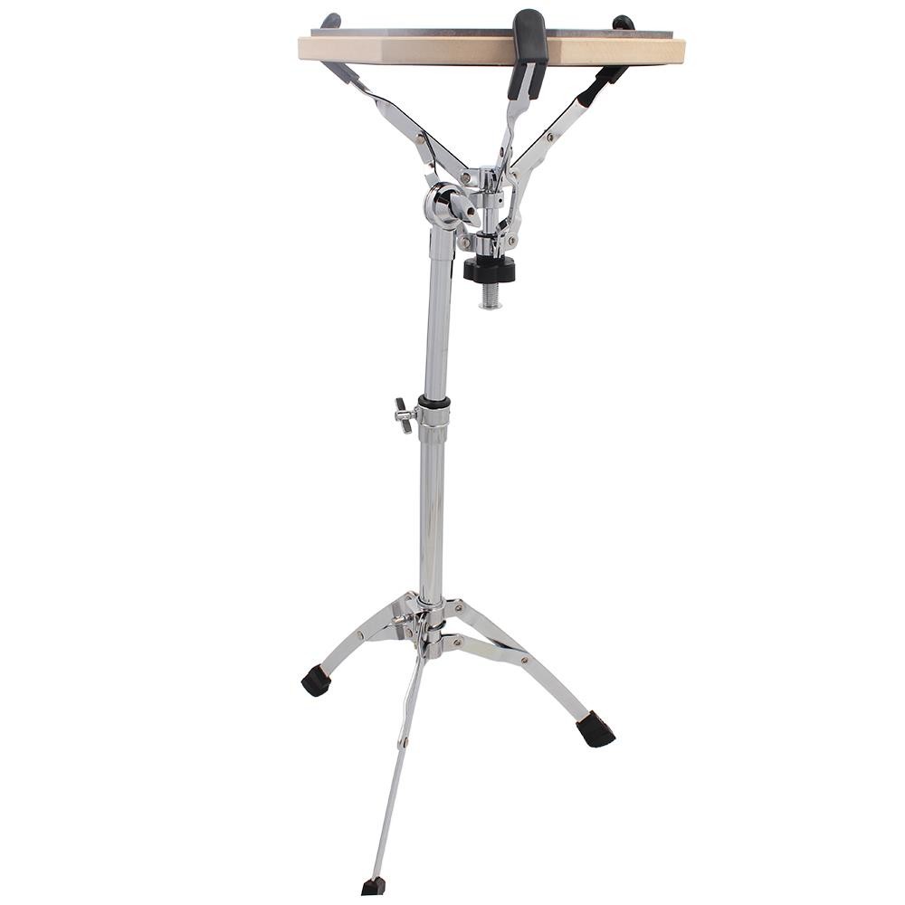 Snare Drum Stand Chrome Plating Hardware Percussion Holder Mount Adapter
