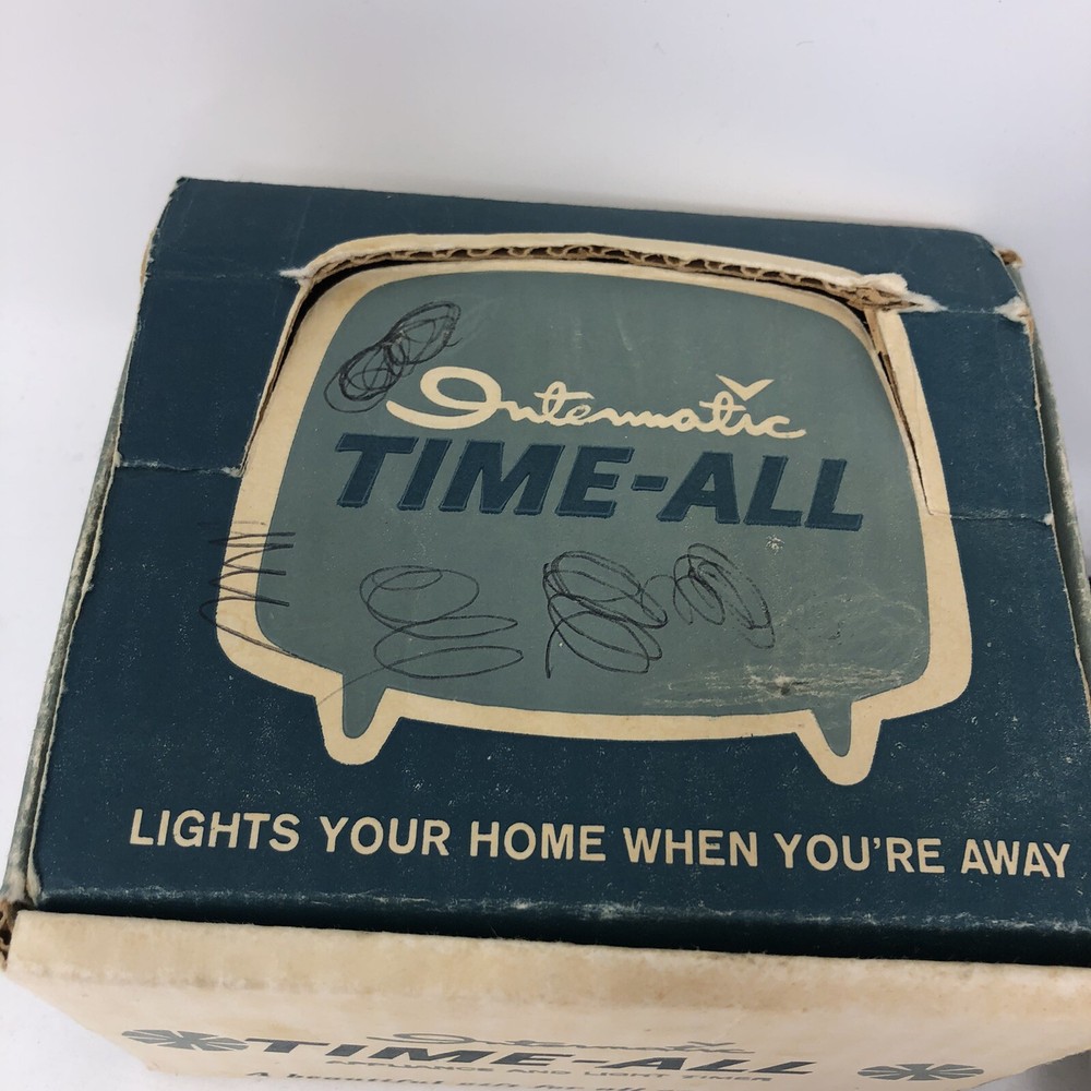 Vintage Intermatic Time-All Lamp And Appliance Timer Model A921-6