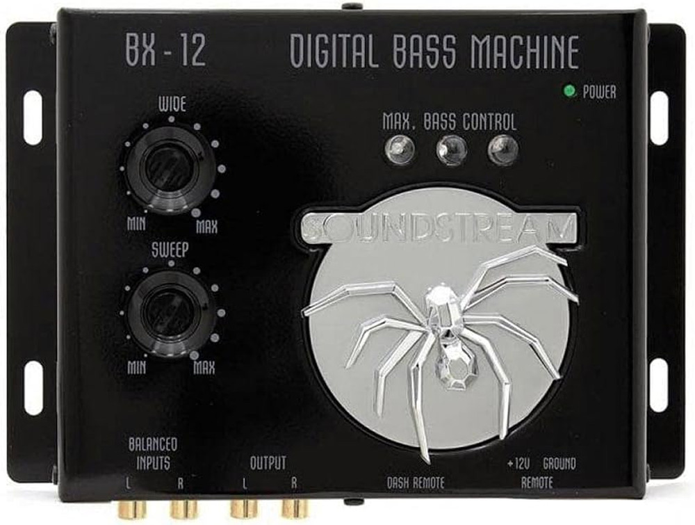 BX-12 Digital Bass Processor,Black