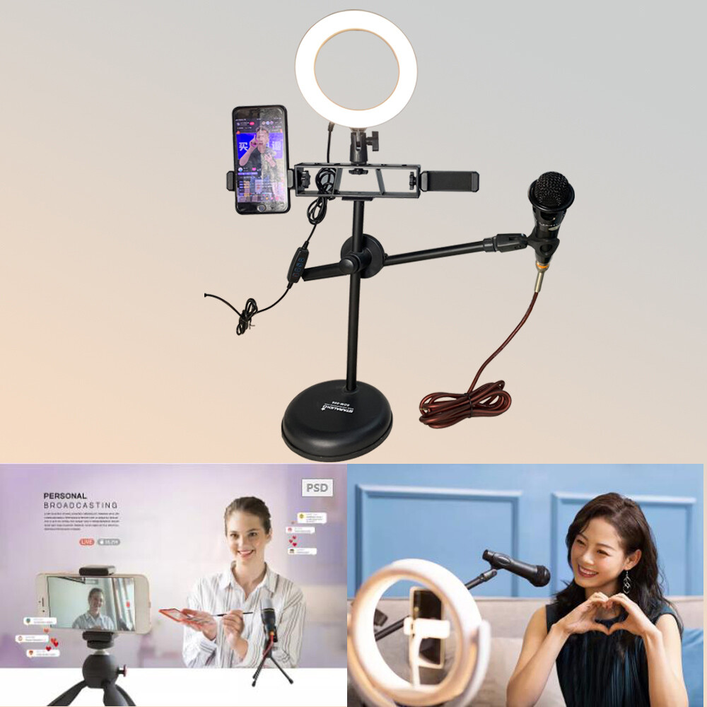 Elecrect Condense Cardioid Microphone Recording Complete Live Chatting Mic Set