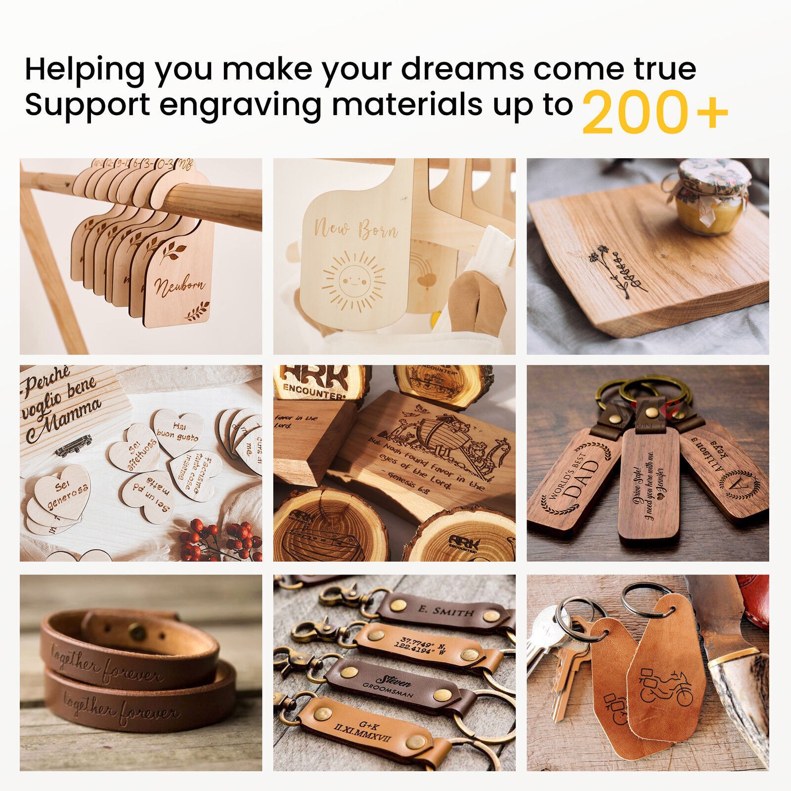 60W Laser Engraver 10000mm/min High Precision Laser Engrave Longer Ray5 5W