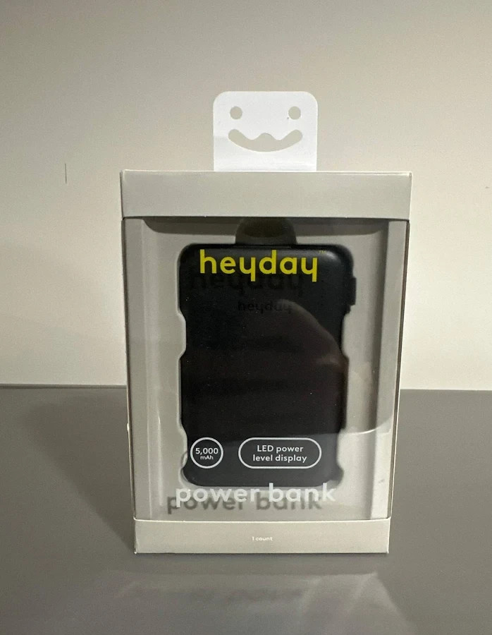5000mAh Power Bank - heyday MULTIPLE COLORS