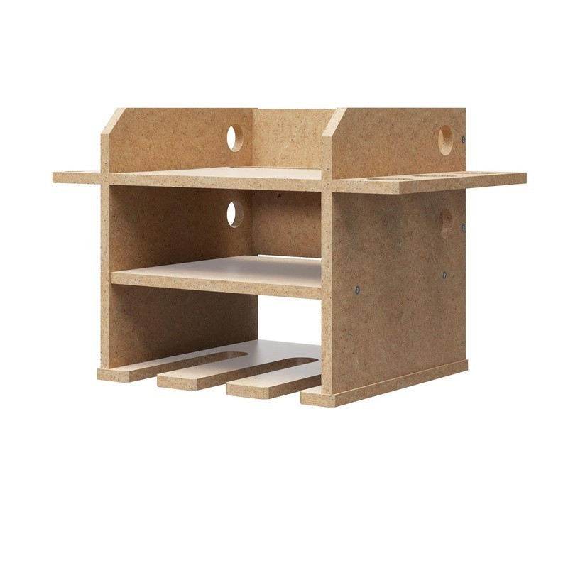 Wall Mounted Tool Storage Organizer Power Drill Dock Garage Workshop Solution US