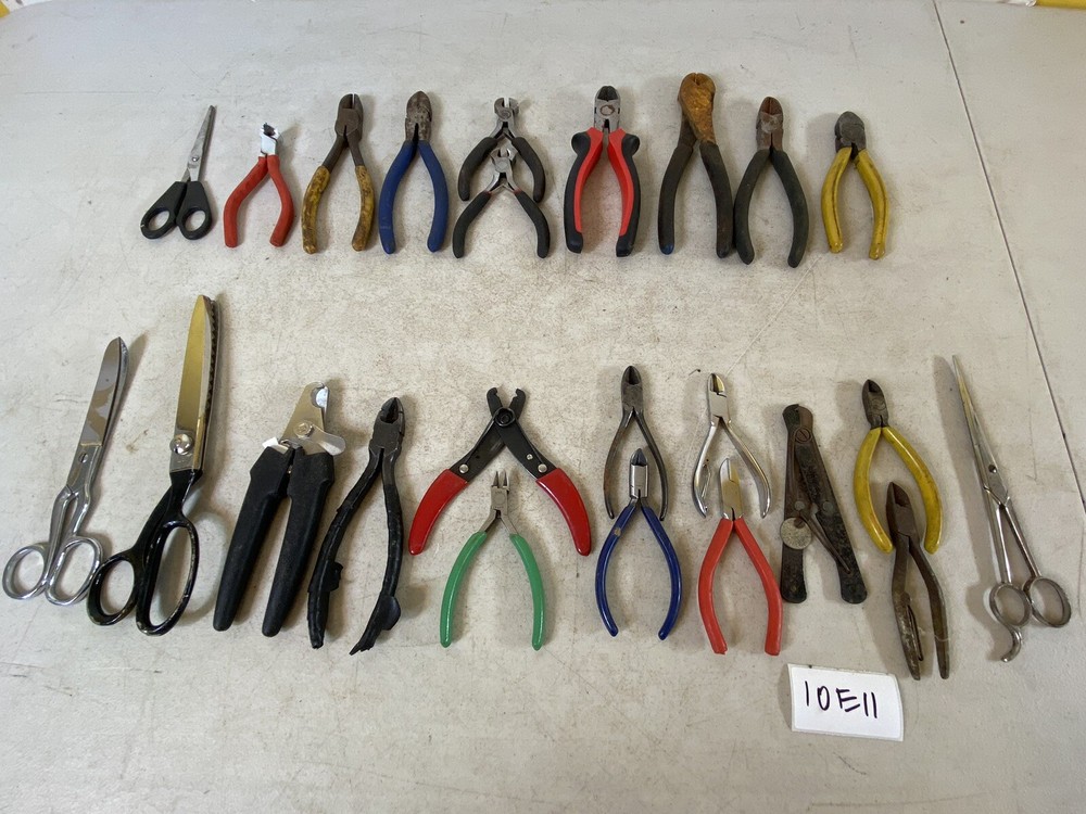 BIG Wire Cutters Snips Scissors pliers tool Lot 10E11