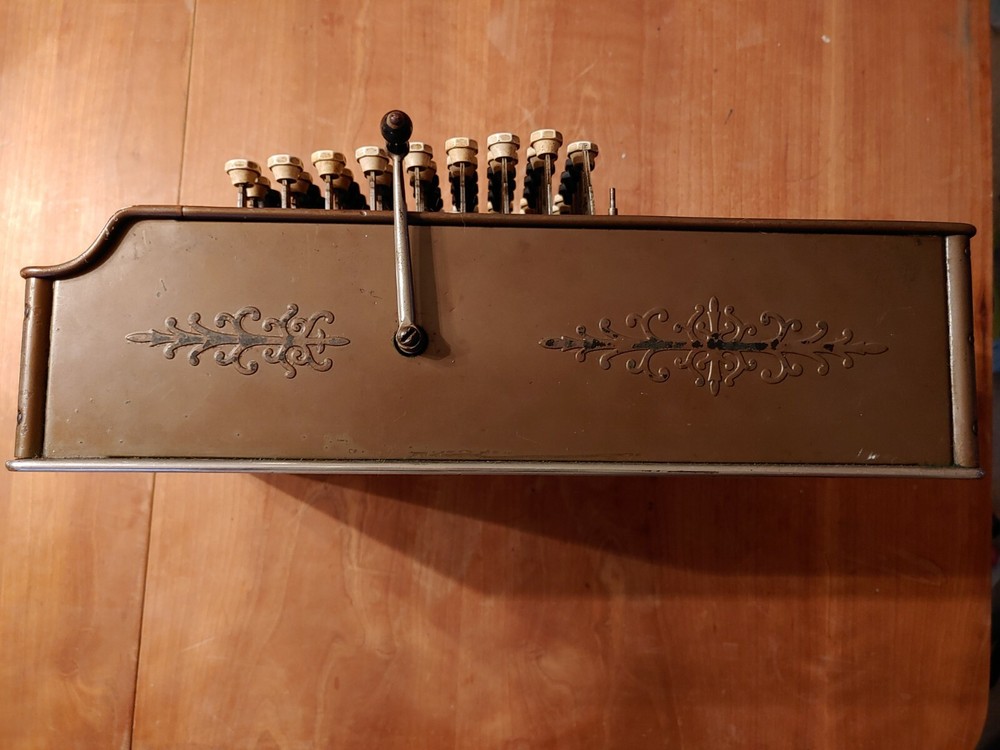 Vintage Comptometer Mark Adding Machine Felt & Tarrant 11/2/1920 Patent Chicago
