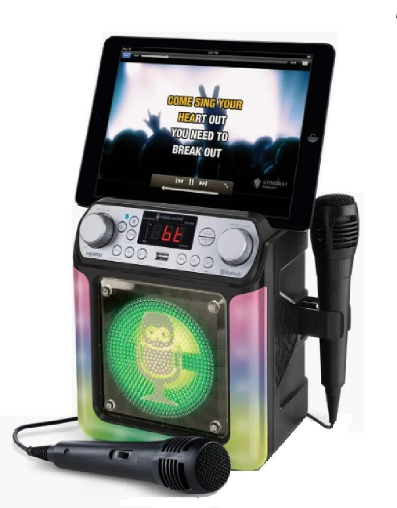 Singing Machine SML654 HDMI Groove Mini Black