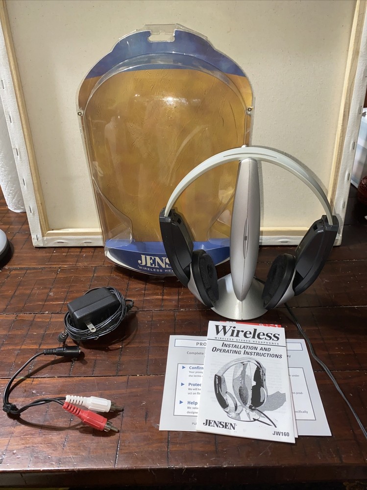 Jensen Wireless Headphone System Linx  JW160 Makes Any Headphones Wireless Read