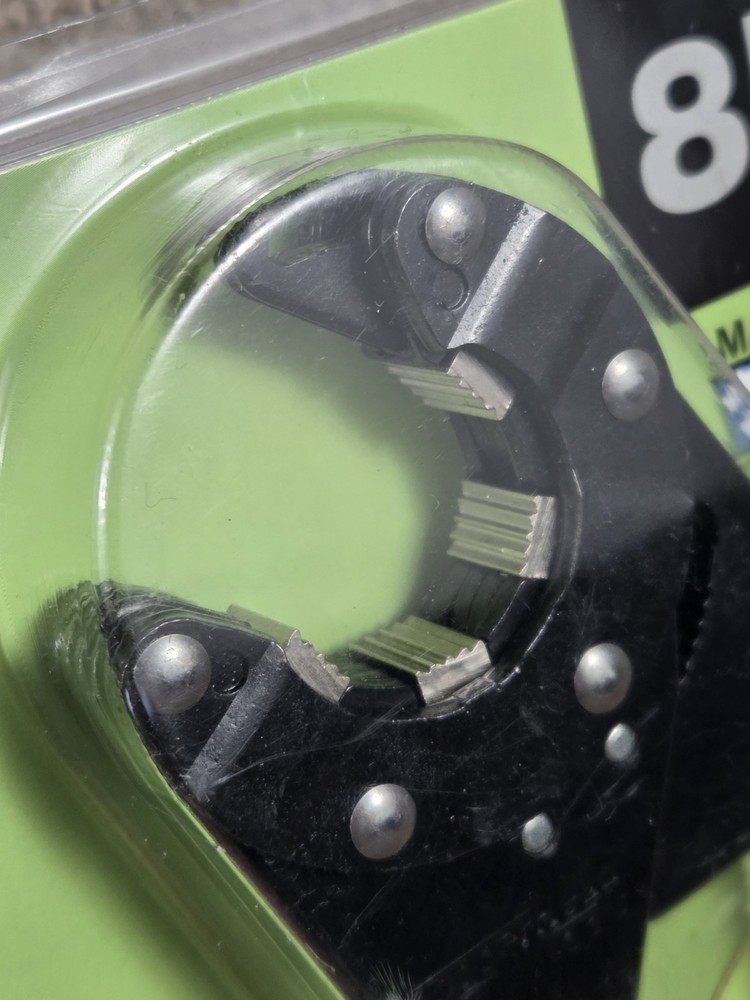 LoggerHead Tools Bionic Grip Metric and SAE Adjustable Wrench 8 " New