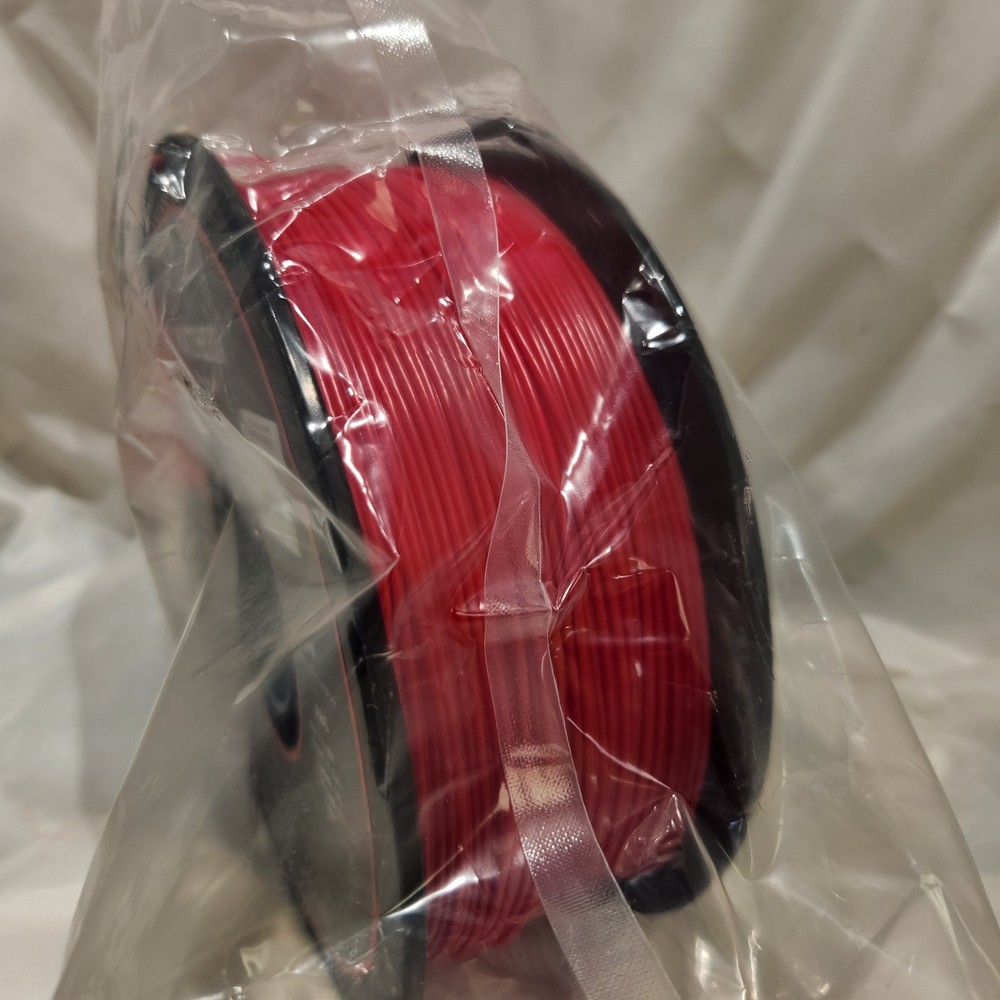 HATCHBOX ABS 1.75 mm 3D Printer Filament in Red, 1kg Spool