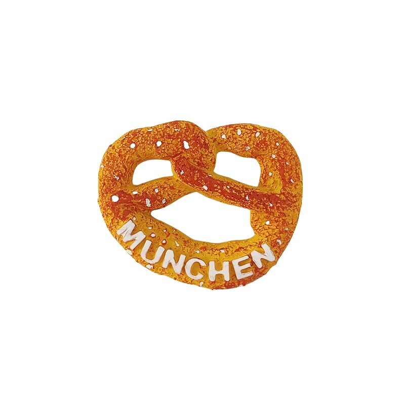 Germany Munich Cookie Travel Souvenir 3D Resin Refrigerator Fridge Magnet Craft