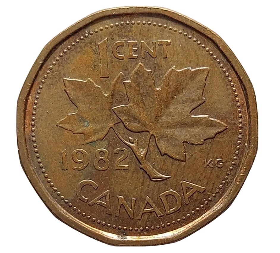 Canada 1 Cent 1986 Bronze Coin Elizabeth II E 457