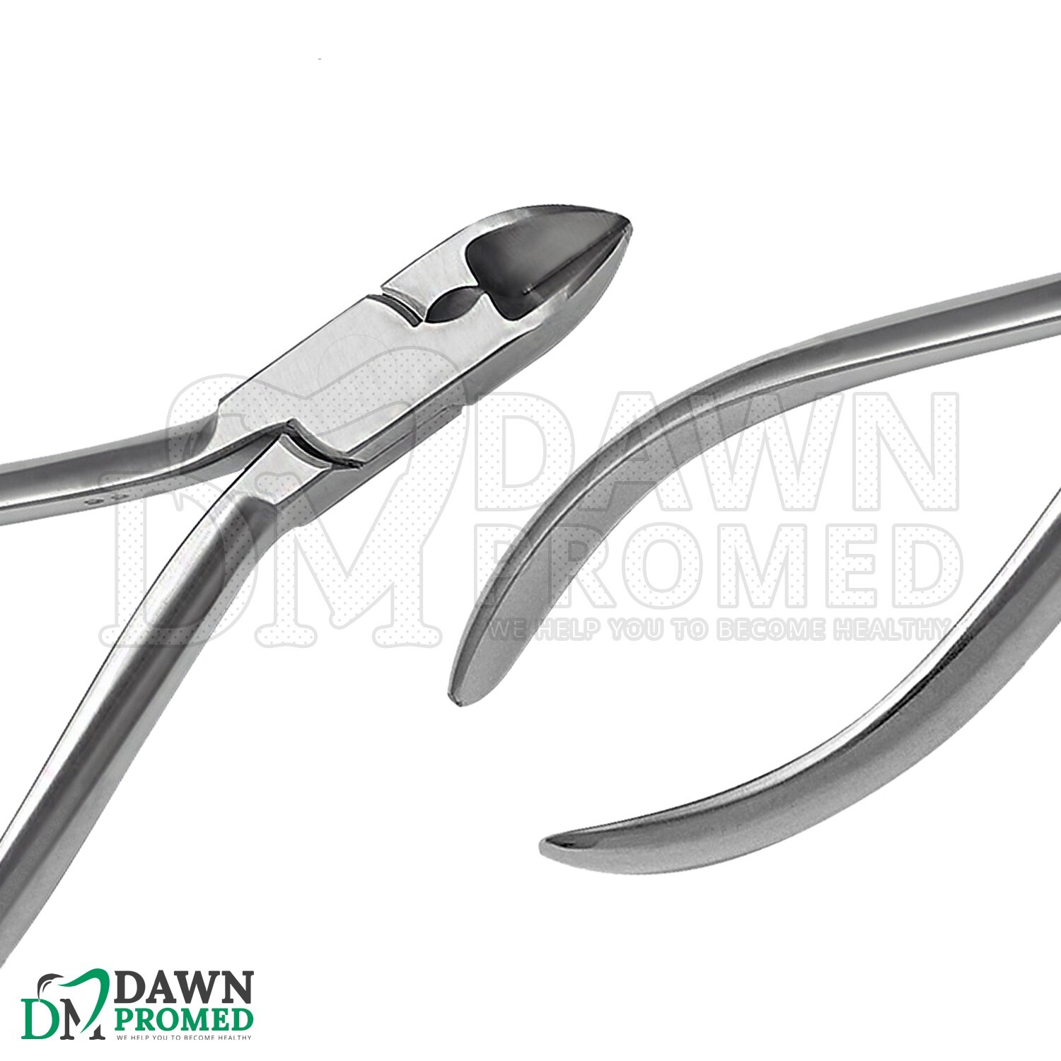 Hard Wire Cutter Plier Dental Orthodontic Instrument 15 Degree CVD German Grade