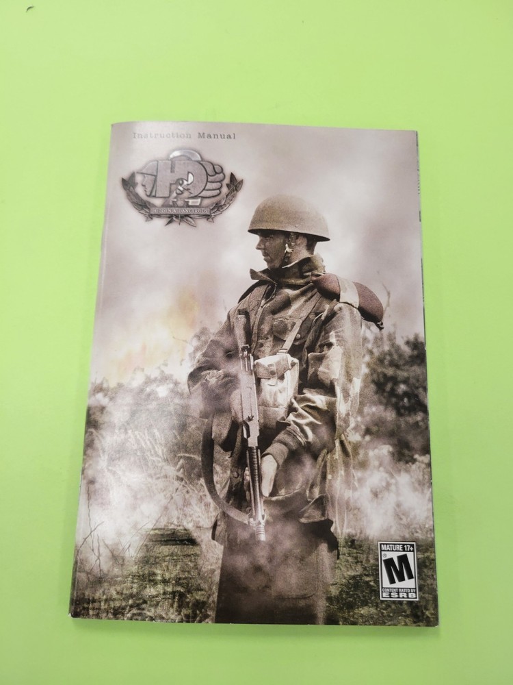 Hidden & Dangerous 2 Computer PC Instruction Manual Booklet ONLY