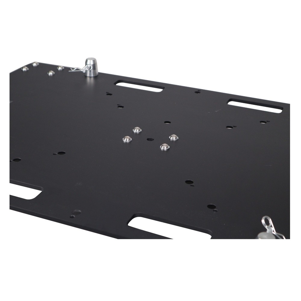 24 x 30 in Module Base Plate for Rapid Grid Modular Truss System - Black