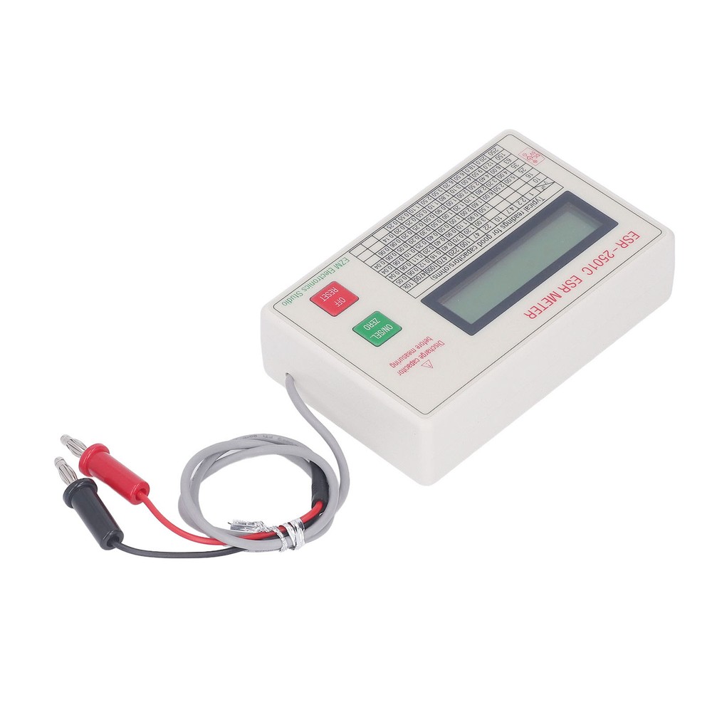 Handheld ESR Capacitor Tester High Smart Shutdown Function Capacitance Meter ONS