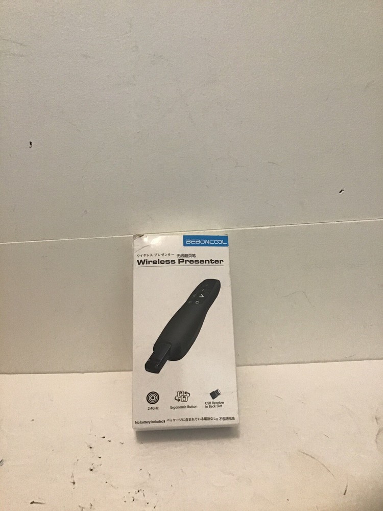 BEBONCOOL RF 2.4GHz Wireless Presenter Remote Presentation USB Control #E3B