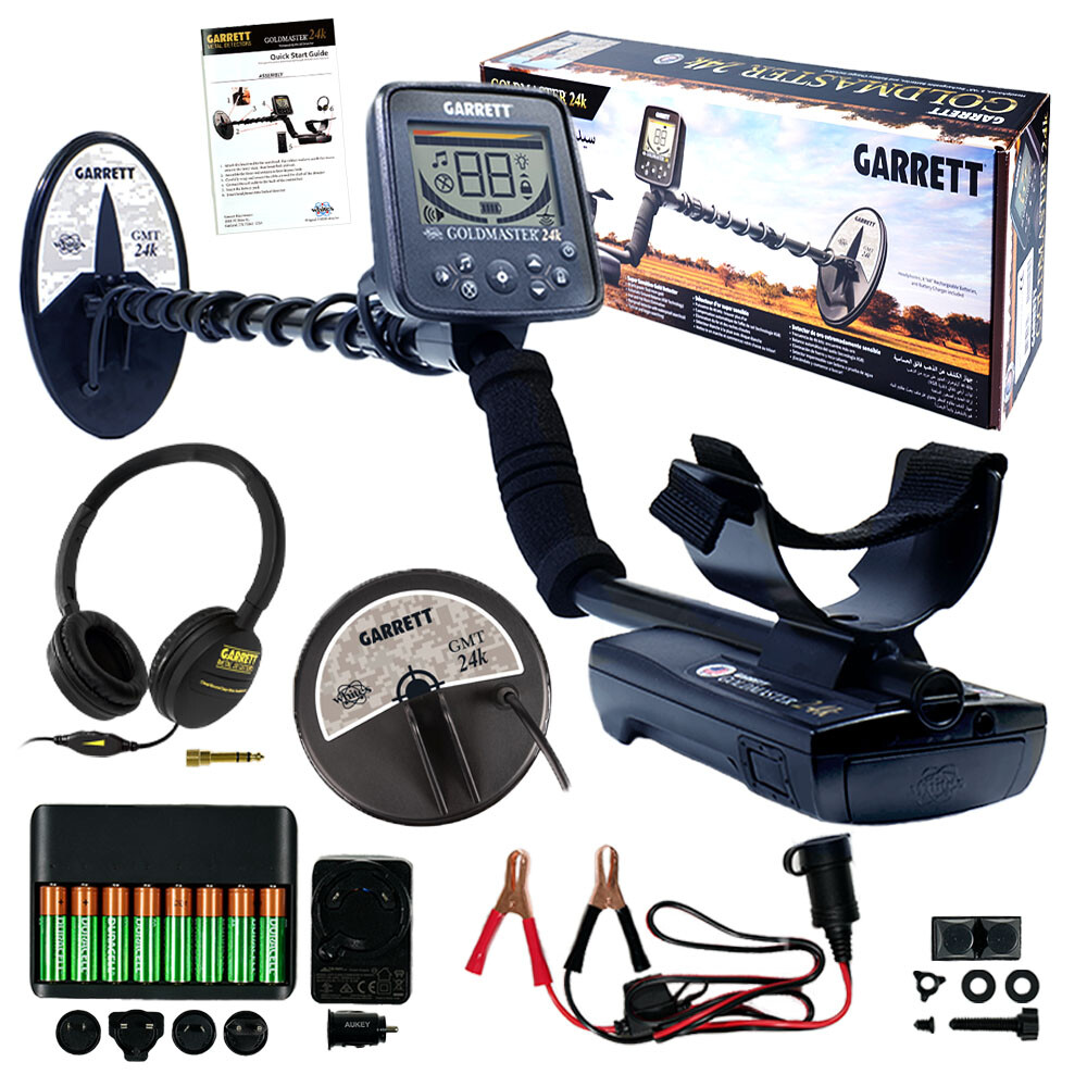 Garrett Goldmaster 24k Metal Detector with Pro Pointer Pinpointer