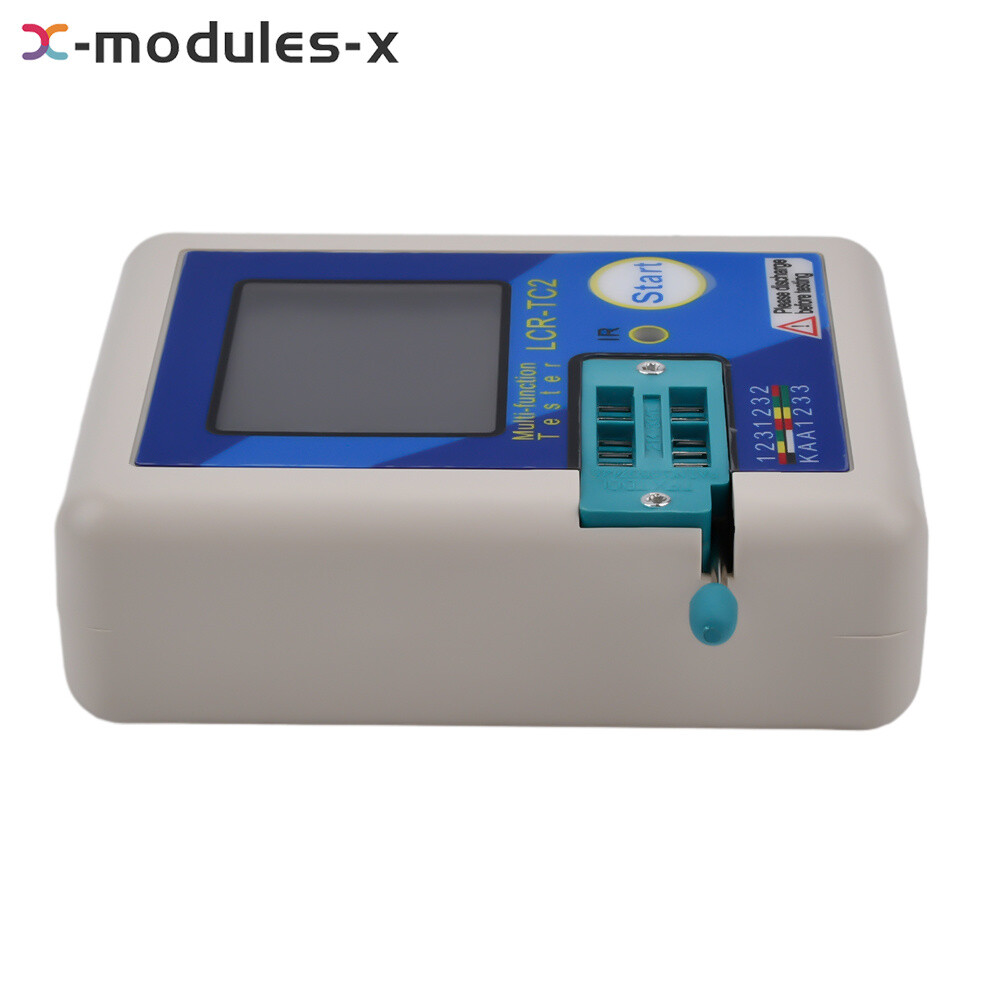 Upgraded LCR-TC2 Transistor Tester TFT Diode Triode Capacitance Meter ESR Kit